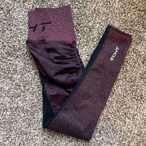 ECHT Arise Scrunch Butt Leggings V2 Berry Size Medium